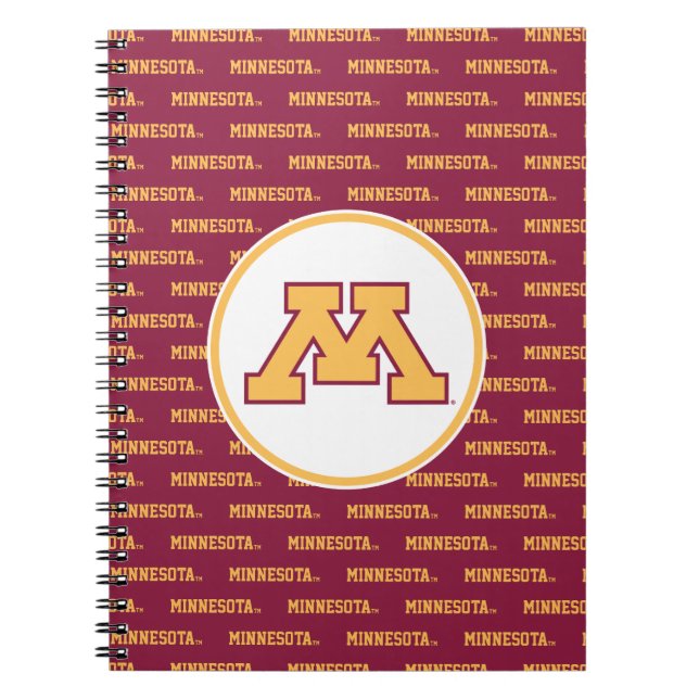 Minnesota Gold M Notebook (Front)