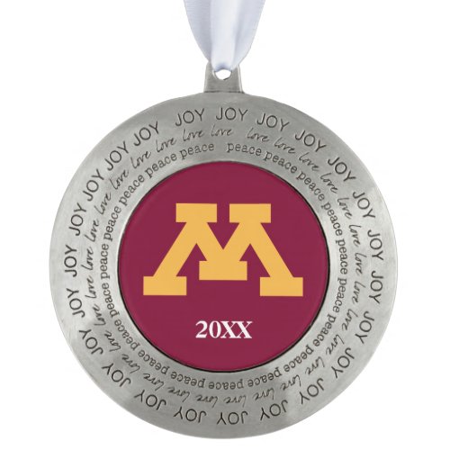 Minnesota Gold M Ornament