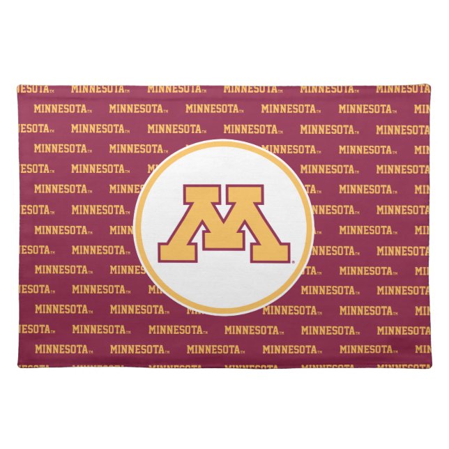 Minnesota Gold M Placemat (Front)