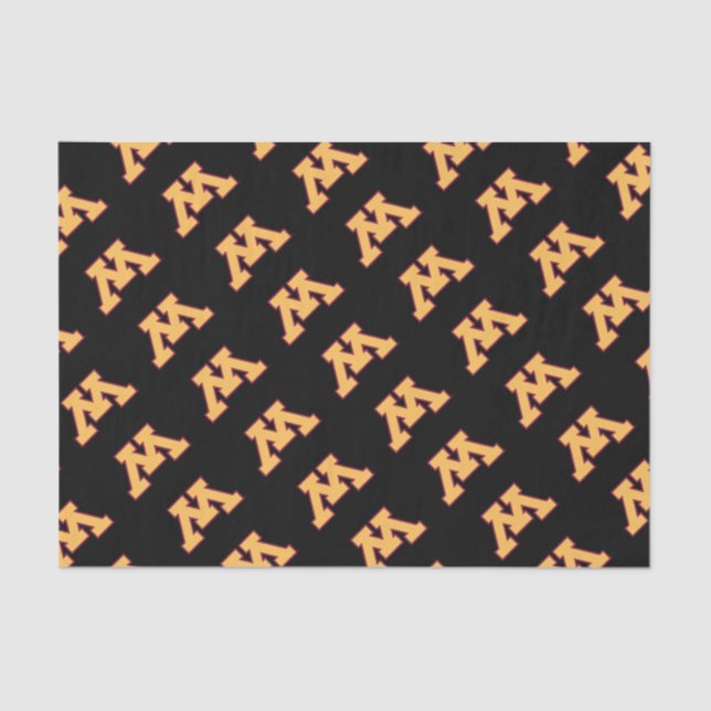 Minnesota Gold M Tissue Paper (Front)