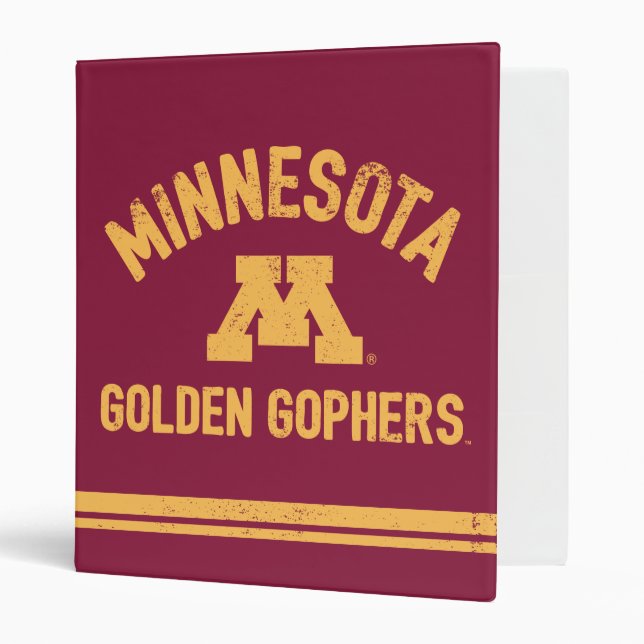 Minnesota | Golden Gophers 3 Binder (Front/Inside)