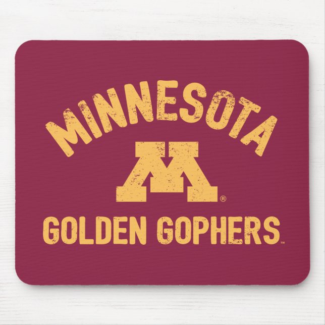 Minnesota | Golden Gophers 3 Mouse Pad (Front)