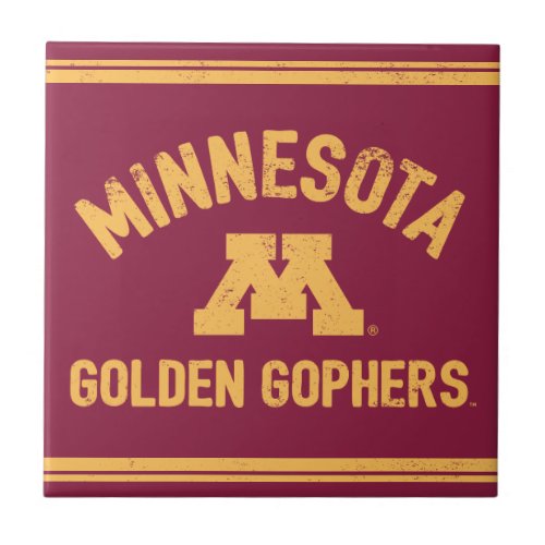 Minnesota  Golden Gophers 3 Tile