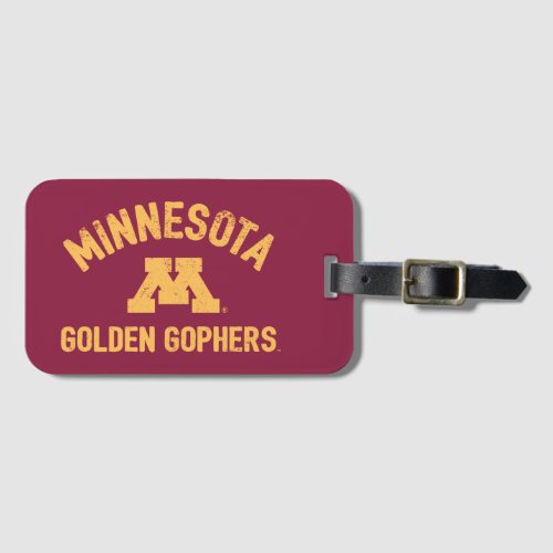 Minnesota  Golden Gophers Luggage Tag