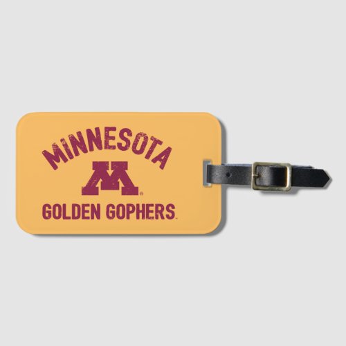 Minnesota  Golden Gophers Luggage Tag