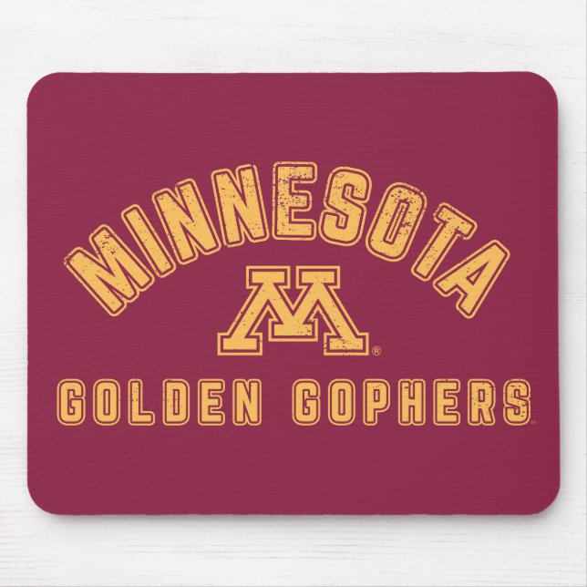 Minnesota | Golden Gophers Mouse Pad (Front)