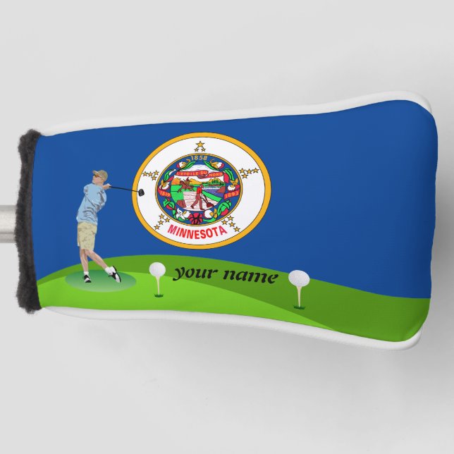 Minnesota Golf Head Cover (Front)