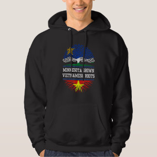 Minnesota Grown With Vietnamese Roots Vietnam Hoodie