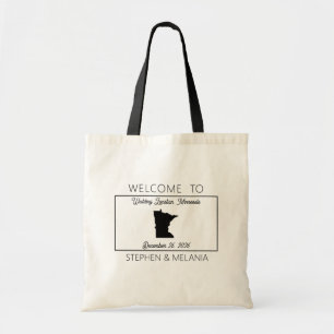 Minnesota Guests Welcome Wedding Tote Bag