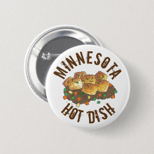 Minnesota Hot Dish Tater Tot Casserole Button