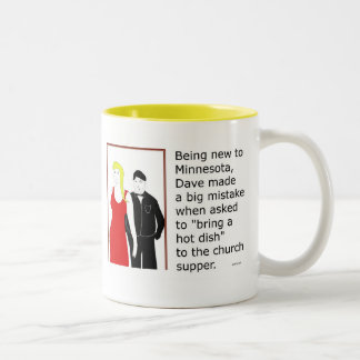 Minnesota "Hot Dish" Two-Tone Coffee Mug