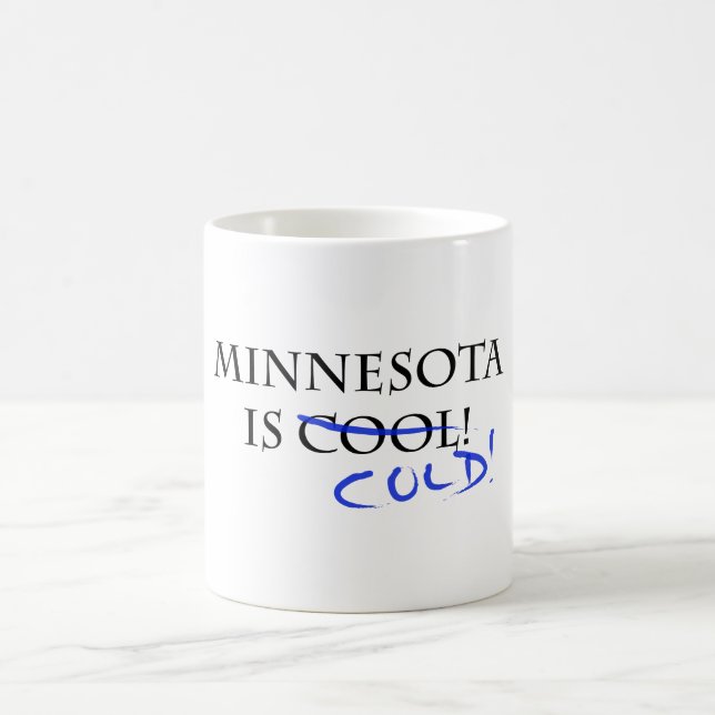 Minnesota is Cool Coffee Mug (Center)