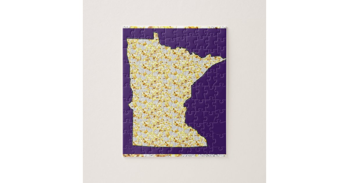MINNESOTA JIGSAW PUZZLE Zazzle