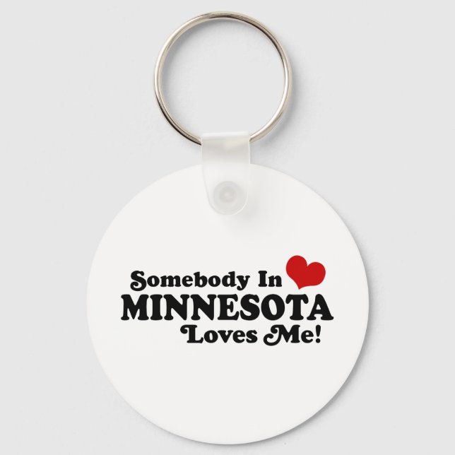 Minnesota Keychain (Front)