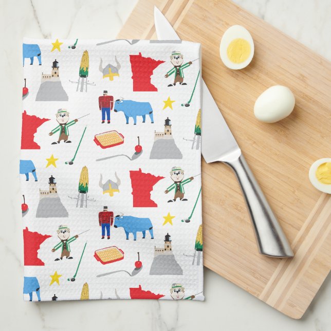Minnesota Kitchen Towel (Quarter Fold)