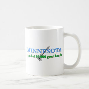 Minnesota - Land of 10,000 Bands Coffee Mug