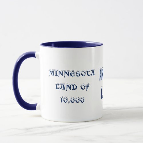 Minnesota Land of 10000 Lakes Mug