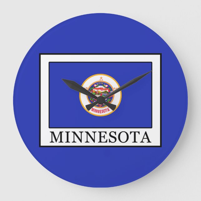 Minnesota Large Clock (Front)