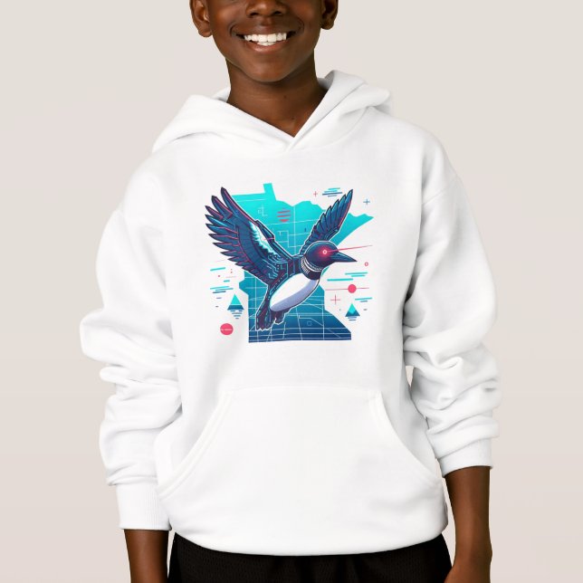 Minnesota Lazer Loon Hoodie (Front)