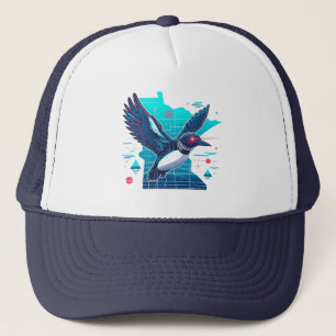 Minnesota Lazer Loon Trucker Hat