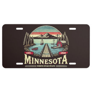 Minnesota License Plate