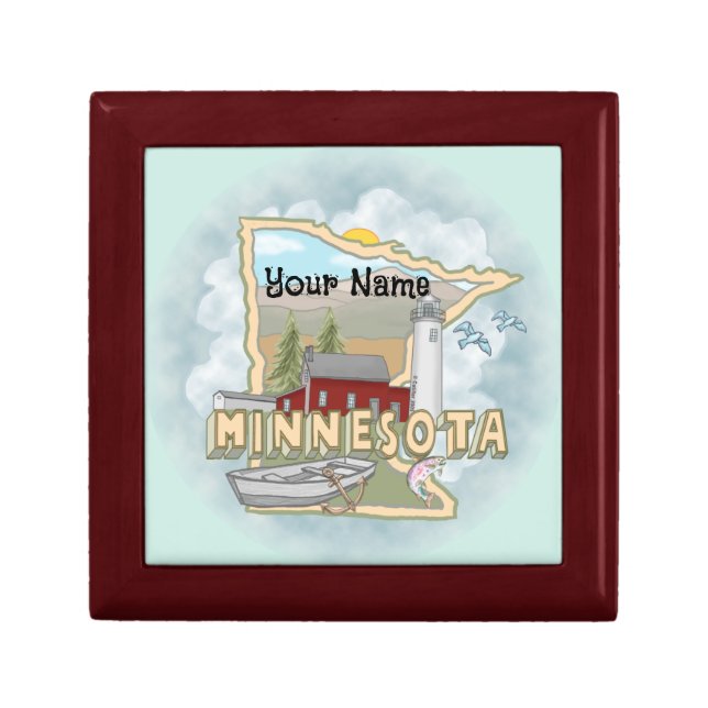 Minnesota Lighthouse  Gift Box (Front)