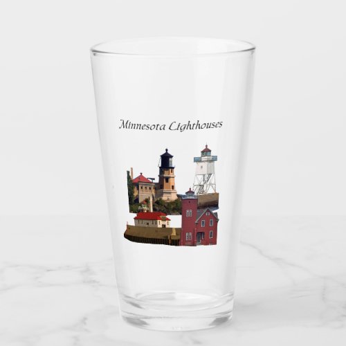 Minnesota Lighthouses glass