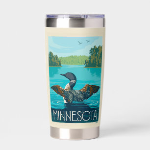 Minnesota Loon Insulated Tumbler