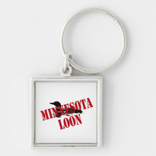 Minnesota Loon Keychain