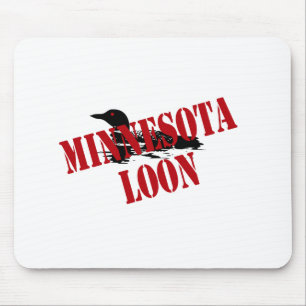 Minnesota Loon Mouse Pad
