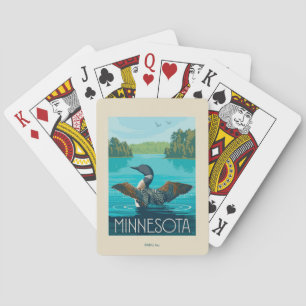 Minnesota   Loon Poker Cards