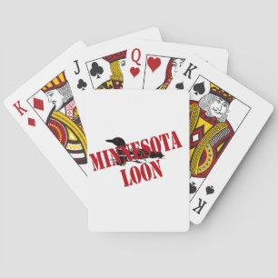 Minnesota Loon Poker Cards