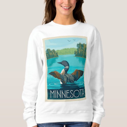 Minnesota  Loon Sweatshirt