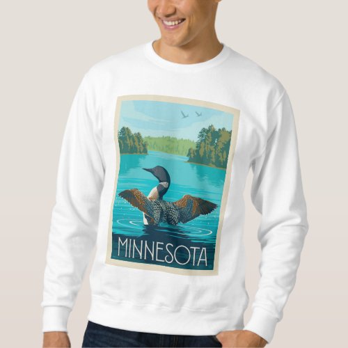 Minnesota  Loon Sweatshirt