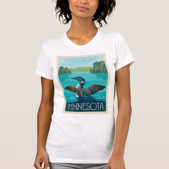 Minnesota | Loon T-Shirt (Front)
