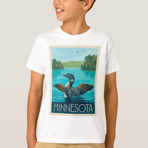 Minnesota  Loon T_Shirt