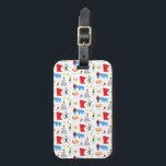 Minnesota Luggage Tag<br><div class="desc">This luggage tag features all your favorite Minnesota icons; vikings,  Paul Bunyan,  hotdishes,  hockey,  stars to represent The North Star State,  Split Rock Lighthouse,  Spoonbridge and Cherry,  the Minnesota State Fair,  and the Ear of Corn Water Tower.</div>