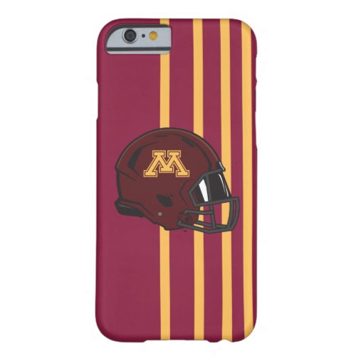 Minnesota M Football Helmet Barely There iPhone 6 Case