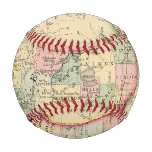 Minnesota Map by Mitchell Baseball