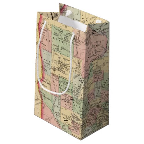 Minnesota Map by Mitchell Small Gift Bag