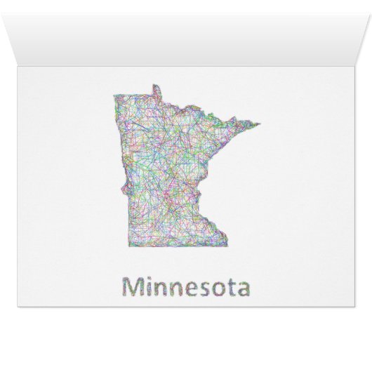 Minnesota map cards (Inside Horizontal (Bottom))