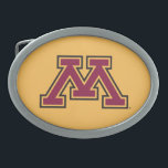 Minnesota Maroon & Gold M Belt Buckle<br><div class="desc">Check out these official University of Minnesota designs! Personalize your own Minnesota merchandise on Zazzle.com with your name or class year. Try adding text using various fonts & view a preview of your design!</div>
