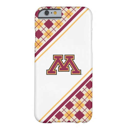 Minnesota Maroon  Gold M Barely There iPhone 6 Case