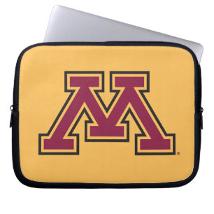 Minnesota Maroon & Gold M Laptop Sleeve
