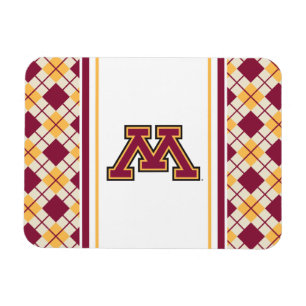 Minnesota Maroon & Gold M Magnet