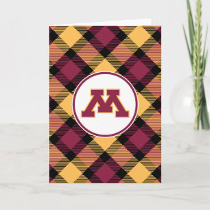Minnesota Maroon M Card