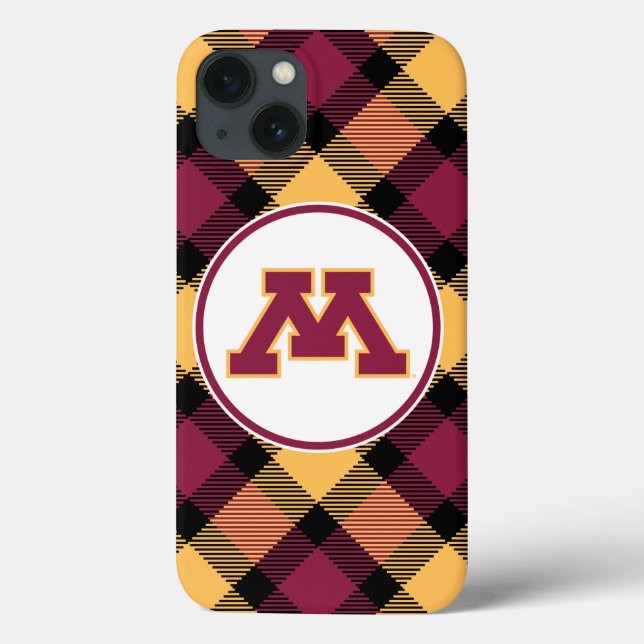 Minnesota Maroon M Case-Mate iPhone Case (Back)