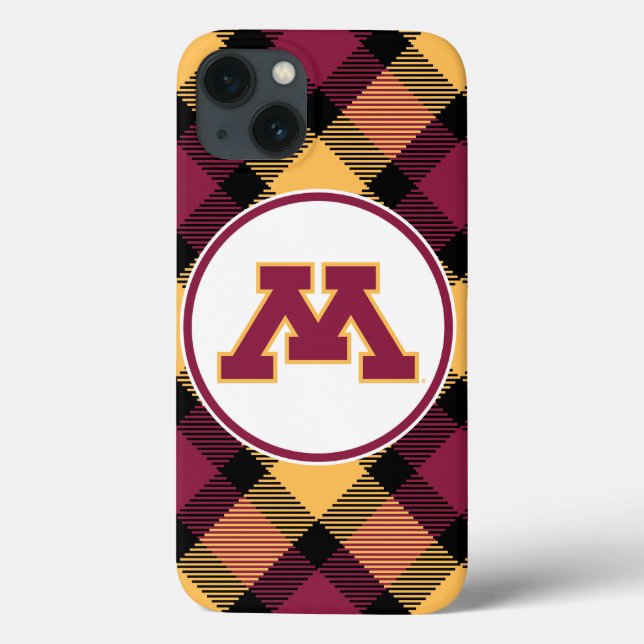 Minnesota Maroon M Case-Mate iPhone Case (Back)