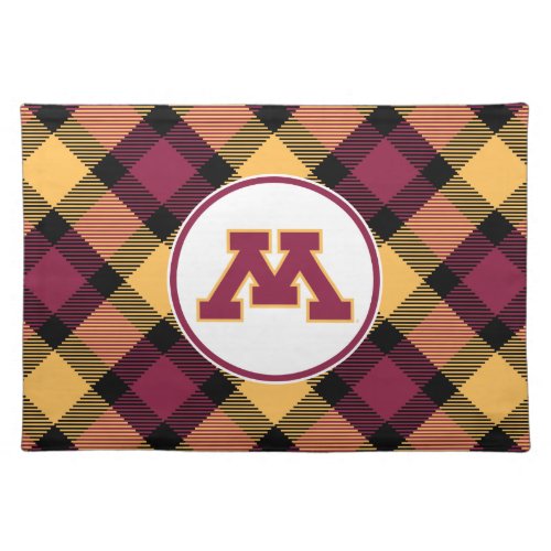 Minnesota Maroon M Cloth Placemat