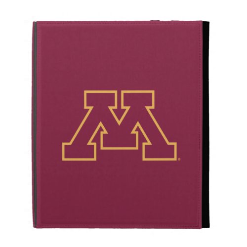 Minnesota Maroon M iPad Case